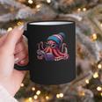 Octopus Reading Book Kraken Book Lover Graphic Print Coffee Mug