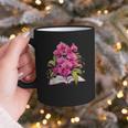 Orchids Flowers Book Floral Graphic Print Coffee Mug