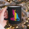 Pansexual Pride Celestial Cat Sitting Book LGBTQ Pan Colors Men Women Graphic Print Coffee Mug Pansexual Pride Celestial Cat Sitting Book LGBTQ Pan Colors Men Women Graphic Print Coffee Mug