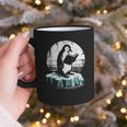 Penguin Reading A Book Vintage Graphic Bookworm Lover Graphic Print Coffee Mug