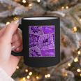 Purple Comic Book Purple Color Graphic Graphic Print Coffee Mug