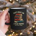 I Read Books Bookworm Halloween Graphic Print Coffee Mug I Read Books Bookworm Halloween Graphic Print Coffee Mug