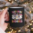 Read More Books Ghosts Reading Book Teacher Halloween Graphic Print Coffee Mug