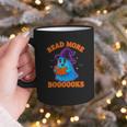 Read More Books Halloween Book Cute Ghost Reading Teaching Graphic Print Coffee Mug