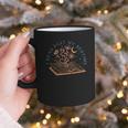 I Read Past My Bedtime Book Flower Butterfly Moon Bookish Graphic Print Coffee Mug