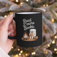 Read S'More Books Camping Outdoors Reading Campfire Smores Graphic Print Coffee Mug