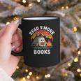 Read S'More Books Cute Campfire Reading Book Lovers Graphic Print Coffee Mug Read S'More Books Cute Campfire Reading Book Lovers Graphic Print Coffee Mug