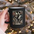 The Reader Tarot Card Skeleton Reading Book Bookworm Bookish Graphic Print Coffee Mug The Reader Tarot Card Skeleton Reading Book Bookworm Bookish Graphic Print Coffee Mug