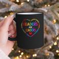 Readers Are Leaders Reading Teacher Women Kids Book Lovers Graphic Print Coffee Mug