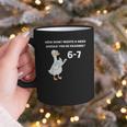 Reading 6-7 Silly Goose Read Books Bookish Bookworm Graphic Print Coffee Mug