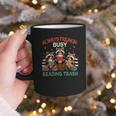 Reading Book Lover Racoon Always Freakin Busy Reading Trash Graphic Print Coffee Mug Reading Book Lover Racoon Always Freakin Busy Reading Trash Graphic Print Coffee Mug