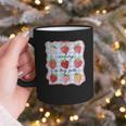 Reading Is My Jam Preppy Stawberry Bookworm Book Lover Nerd Graphic Print Coffee Mug