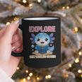 Readsolotl Kawaii Axolotl Book Lover Reading Graphic Print Coffee Mug
