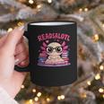 Readsolotl Pink Kawaii Axolotl Book Lover Reading Graphic Print Coffee Mug Readsolotl Pink Kawaii Axolotl Book Lover Reading Graphic Print Coffee Mug