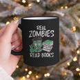 Real Zombies Read Books Zombie Graphic Print Coffee Mug