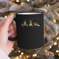 Reindeer Reading Books Christmas Library Classroom Graphic Print Coffee Mug