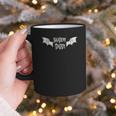 Romantasy Dark Romance Book Bat Boy Wings Shadow Daddy Lover Graphic Print Coffee Mug
