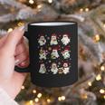 Santa Ghost Reading Books Christmas Library Teacher Graphic Print Coffee Mug Santa Ghost Reading Books Christmas Library Teacher Graphic Print Coffee Mug