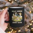 Silly-Goose Book Club Goose And Book Lovers Graphic Print Coffee Mug Silly-Goose Book Club Goose And Book Lovers Graphic Print Coffee Mug