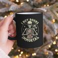 Skeleton I Buy Books Like I'm Immortal Halloween Graphic Print Coffee Mug Skeleton I Buy Books Like I'm Immortal Halloween Graphic Print Coffee Mug