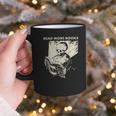 Skeleton Read More Books Graphic Print Coffee Mug