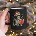Skeleton Reading Book Christmas Teacher Librarian Book Lover Graphic Print Coffee Mug Skeleton Reading Book Christmas Teacher Librarian Book Lover Graphic Print Coffee Mug