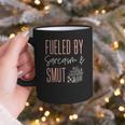 Smutty Book Lover Women Fueled By Sarcasm And Smut Spicy Graphic Print Coffee Mug Smutty Book Lover Women Fueled By Sarcasm And Smut Spicy Graphic Print Coffee Mug