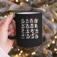 Snowman Reading Book Christmas Cozy Book Lover Bookish Graphic Print Coffee Mug