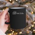 Stack Of Books Get Lit Book Reading Reader Graphic Print Coffee Mug