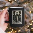 Tarot Cards Guide Book Esoteric Mysticism Clothing Tarot Card Justice Graphic Print Coffee Mug
