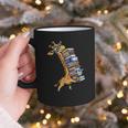 Teacher Shirt Giraffe Holding Books Bookworm Librarian Graphic Print Coffee Mug Teacher Shirt Giraffe Holding Books Bookworm Librarian Graphic Print Coffee Mug