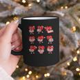 Teacher Valentines Day Reading Book Lover Bookworm Library Graphic Print Coffee Mug