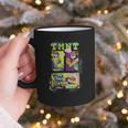 Teenage Mutant Ninja Turtles Retro Neon Comic Book Panels Graphic Print Coffee Mug