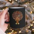 History Month Afro Book Lover Women Girls Librarian Graphic Print Coffee Mug