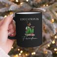 History Month Education Is Freedom Books Black Teacher Graphic Print Coffee Mug