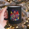 History Woman Reading Book Geometric Girl Educated Graphic Print Coffee Mug