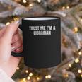 Trust Me Im A Librarian Reading Books Humor Graphic Print Coffee Mug