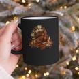 Turkey Reading Books Fall Season Thanksgiving Teacher Book Graphic Print Coffee Mug