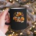 Turkey Reading Books Fall Thanksgiving Teacher Librarian Graphic Print Coffee Mug