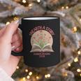 Unearth a Story 2026 Summer Reading Program Flowers Book Graphic Print Coffee Mug