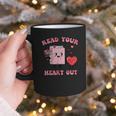 Valentines Day Book Read Your Heart Out Women Men Kids Graphic Print Coffee Mug