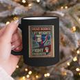 Vintage Style Read Books Lift Weights Fight Fascists Retro Graphic Print Coffee Mug Vintage Style Read Books Lift Weights Fight Fascists Retro Graphic Print Coffee Mug