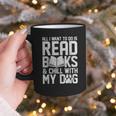 All I Want To Do Is Read Books Reading Dog Lovers Graphic Print Coffee Mug All I Want To Do Is Read Books Reading Dog Lovers Graphic Print Coffee Mug