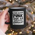 What's More Punk Than The Public Library Book Lover Graphic Print Coffee Mug