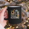 Wild About Reading Animals And Book Lovers Graphic Print Coffee Mug