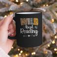 Wild About Reading Book Lover Bookworm Library Day Graphic Print Coffee Mug