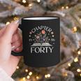 Women's 1986 Chapter Forty 40th Birthday Wildflower Book 40 Year Old Graphic Print Coffee Mug Women's 1986 Chapter Forty 40th Birthday Wildflower Book 40 Year Old Graphic Print Coffee Mug