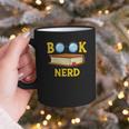 Women's Adorable Book Nerd Typography Minimalist Library Lover Graphic Print Coffee Mug