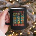 Women's DCC Many Faces Of Mordecai Grid Gamer Series Book Graphic Print Coffee Mug