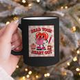 Women's Read Your Heart Out Groovy Bookish Valentine Day Women Girls Graphic Print Coffee Mug Women's Read Your Heart Out Groovy Bookish Valentine Day Women Girls Graphic Print Coffee Mug